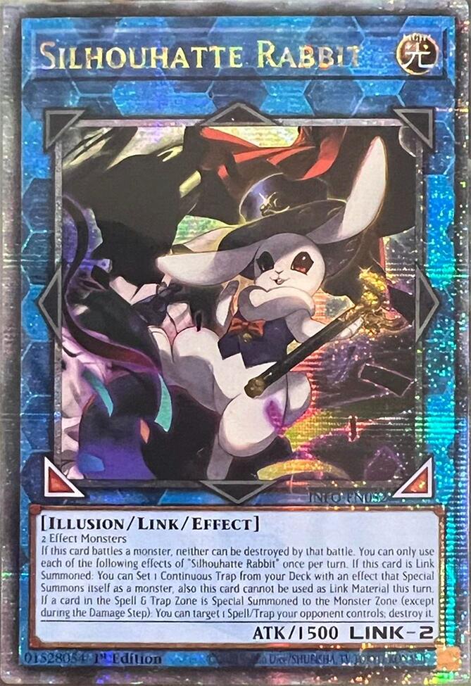 Silhouhatte Rabbit (Quarter Century Secret Rare) [INFO-EN052] Quarter Century Secret Rare | Deep Dive Games St. Marys