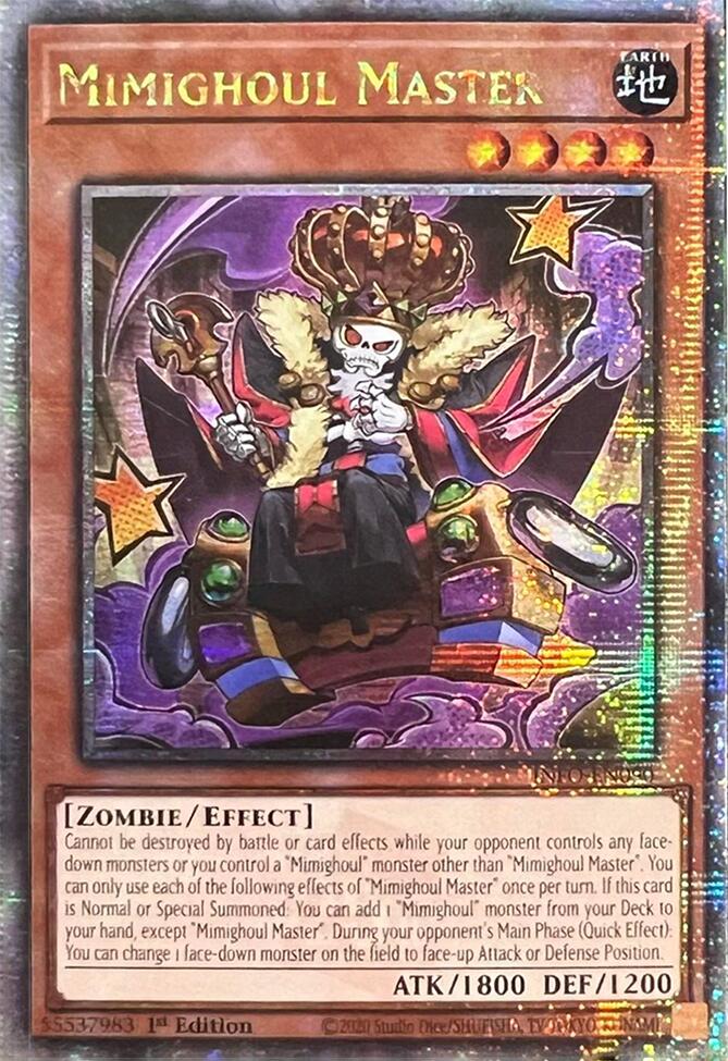 Mimighoul Master (Quarter Century Secret Rare) [INFO-EN090] Quarter Century Secret Rare | Deep Dive Games St. Marys