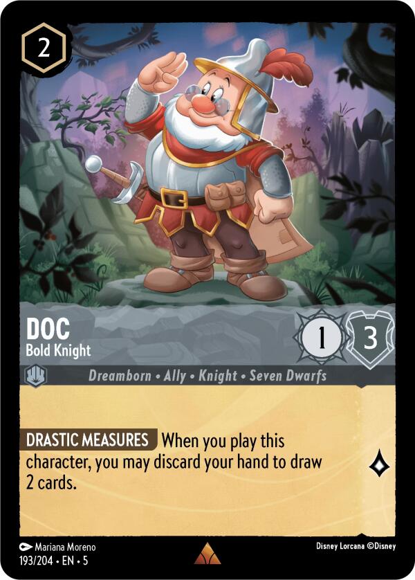 Doc - Bold Knight (193/204) [Shimmering Skies] | Deep Dive Games St. Marys