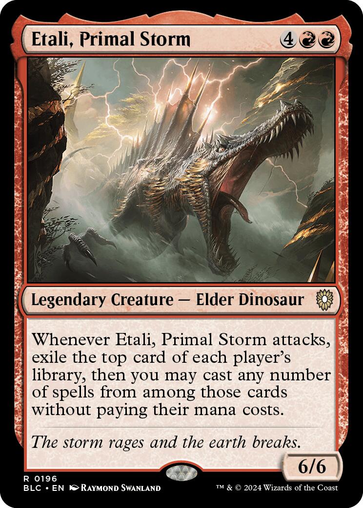 Etali, Primal Storm [Bloomburrow Commander] | Deep Dive Games St. Marys