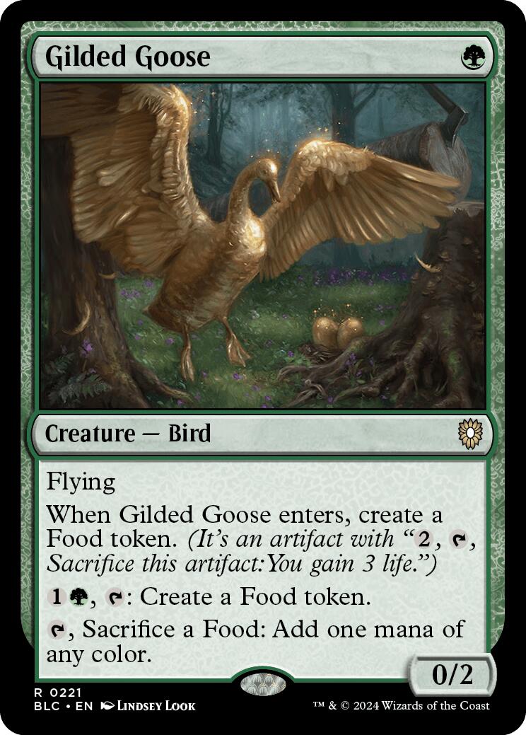 Gilded Goose [Bloomburrow Commander] | Deep Dive Games St. Marys