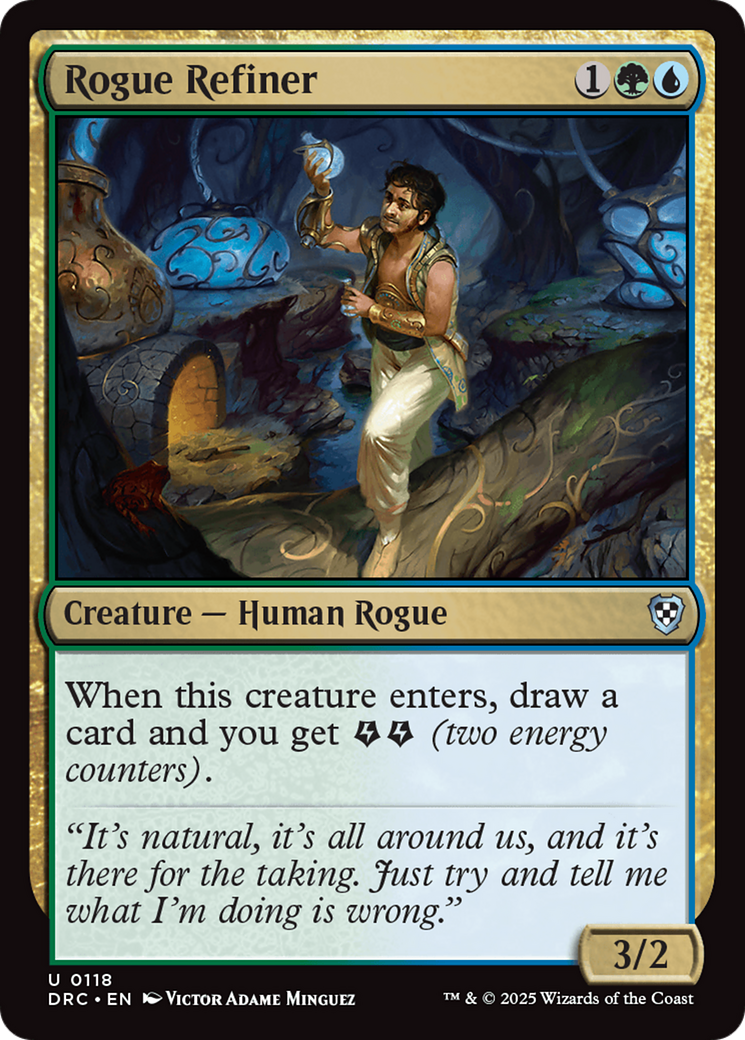 Rogue Refiner [Aetherdrift Commander] | Deep Dive Games St. Marys