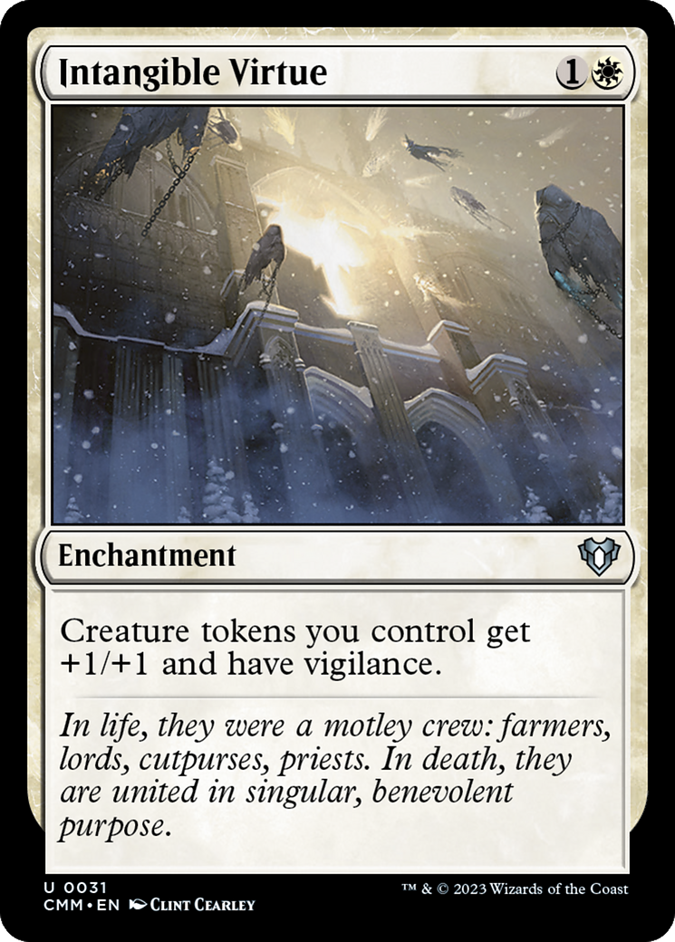 Intangible Virtue [Commander Masters] | Deep Dive Games St. Marys