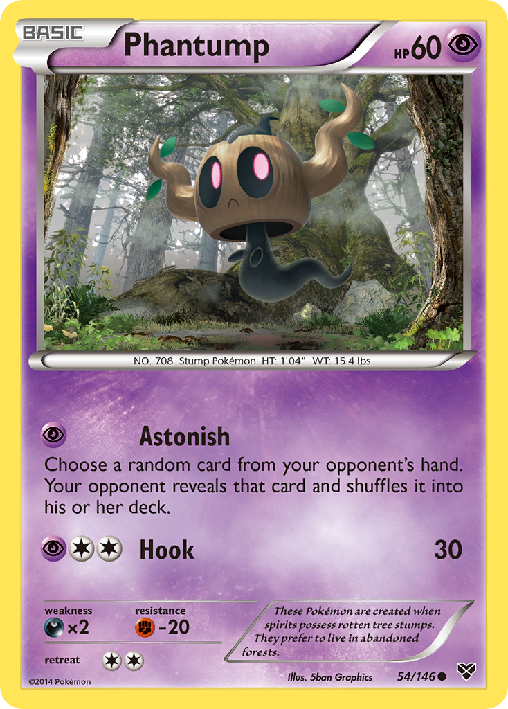 Phantump (54/146) [XY: Base Set] | Deep Dive Games St. Marys