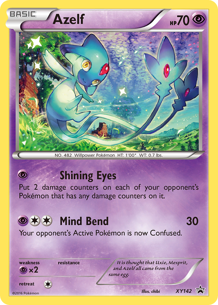 Azelf (XY142) [XY: Black Star Promos] | Deep Dive Games St. Marys