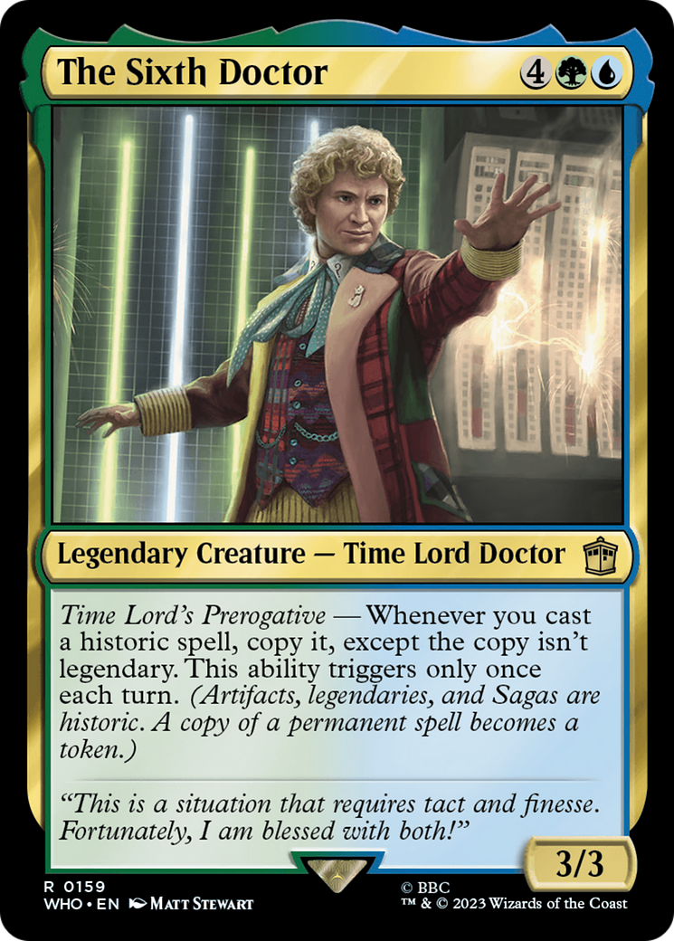 The Sixth Doctor [Doctor Who] | Deep Dive Games St. Marys