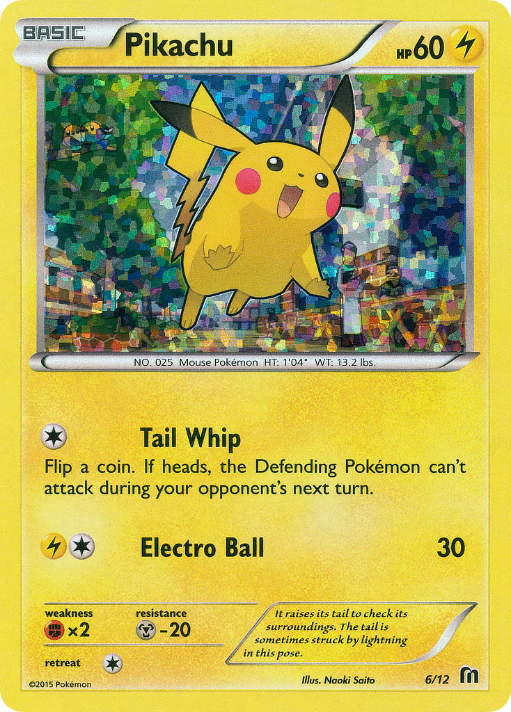 Pikachu (6/12) [McDonald's Promos: 2016 Collection] | Deep Dive Games St. Marys