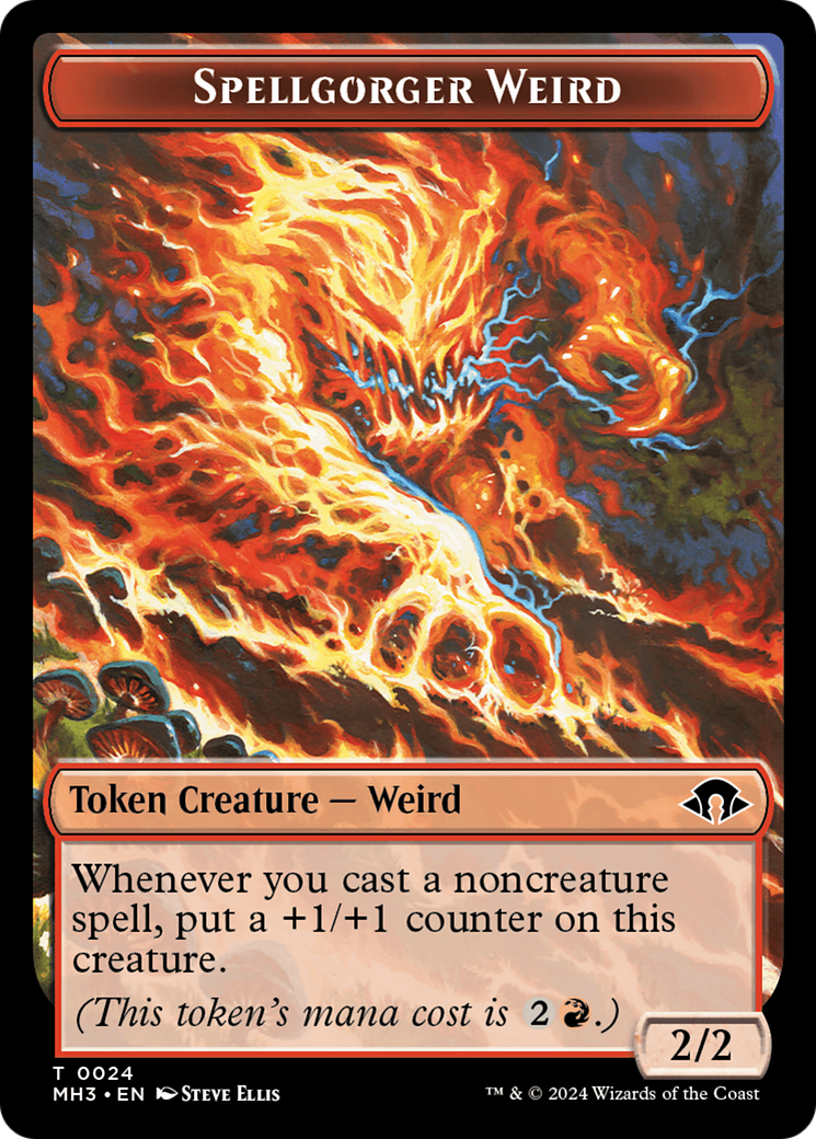 Spellgorger Weird Token [Modern Horizons 3 Tokens] | Deep Dive Games St. Marys