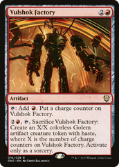 Vulshok Factory [Phyrexia: All Will Be One Commander] | Deep Dive Games St. Marys