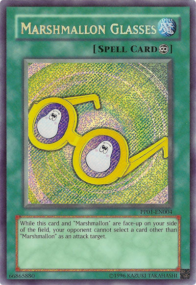 Marshmallon Glasses [PP01-EN004] Secret Rare | Deep Dive Games St. Marys