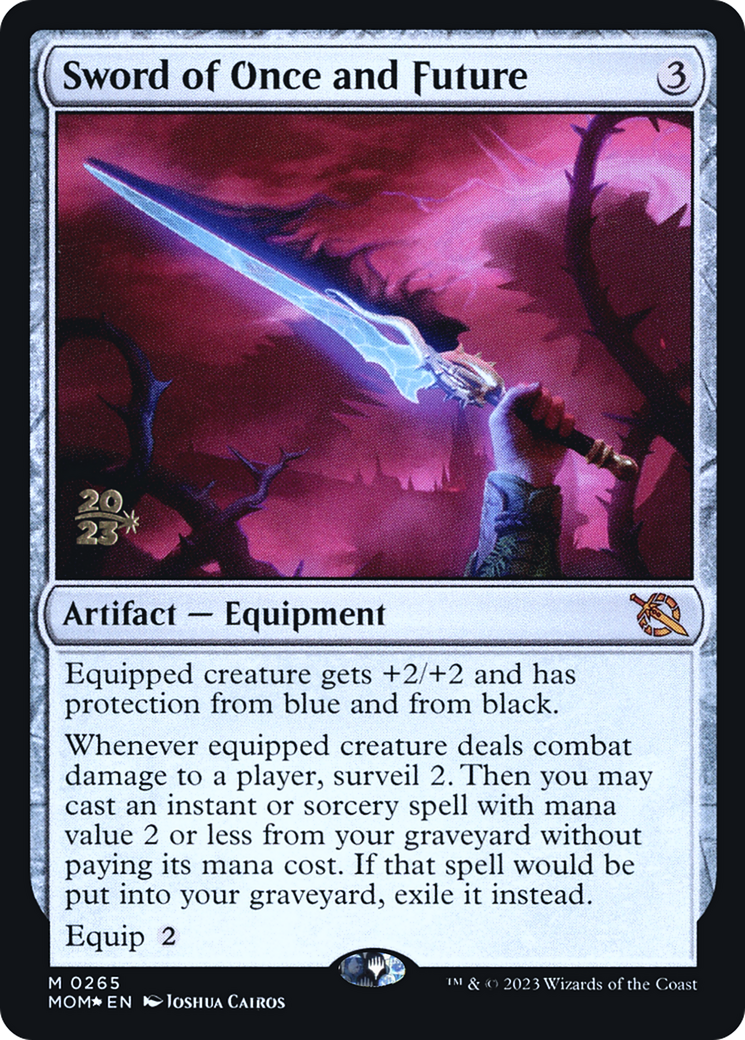 Sword of Once and Future [March of the Machine Prerelease Promos] | Deep Dive Games St. Marys