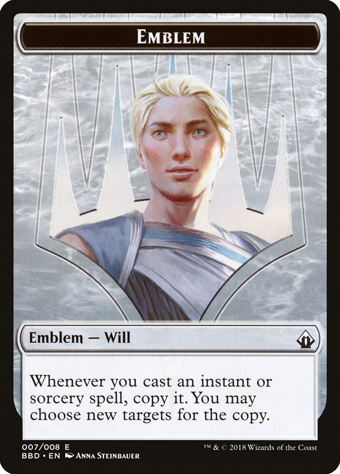 Will Kenrith Emblem [Battlebond Tokens] | Deep Dive Games St. Marys