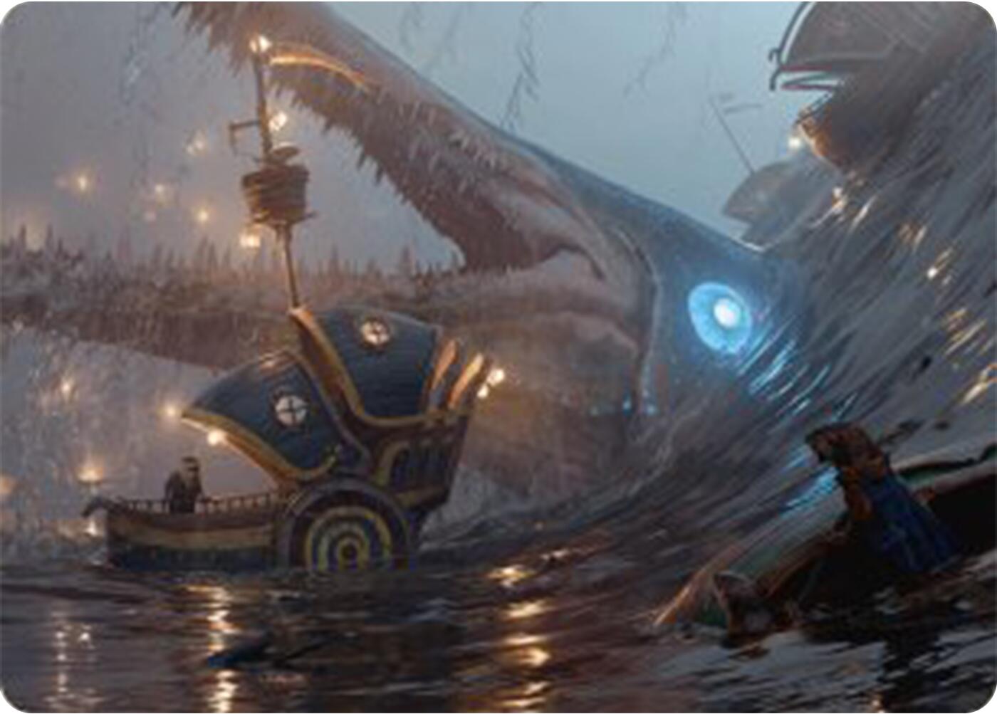 Eluge, the Shoreless Sea Art Card [Bloomburrow Art Series] | Deep Dive Games St. Marys