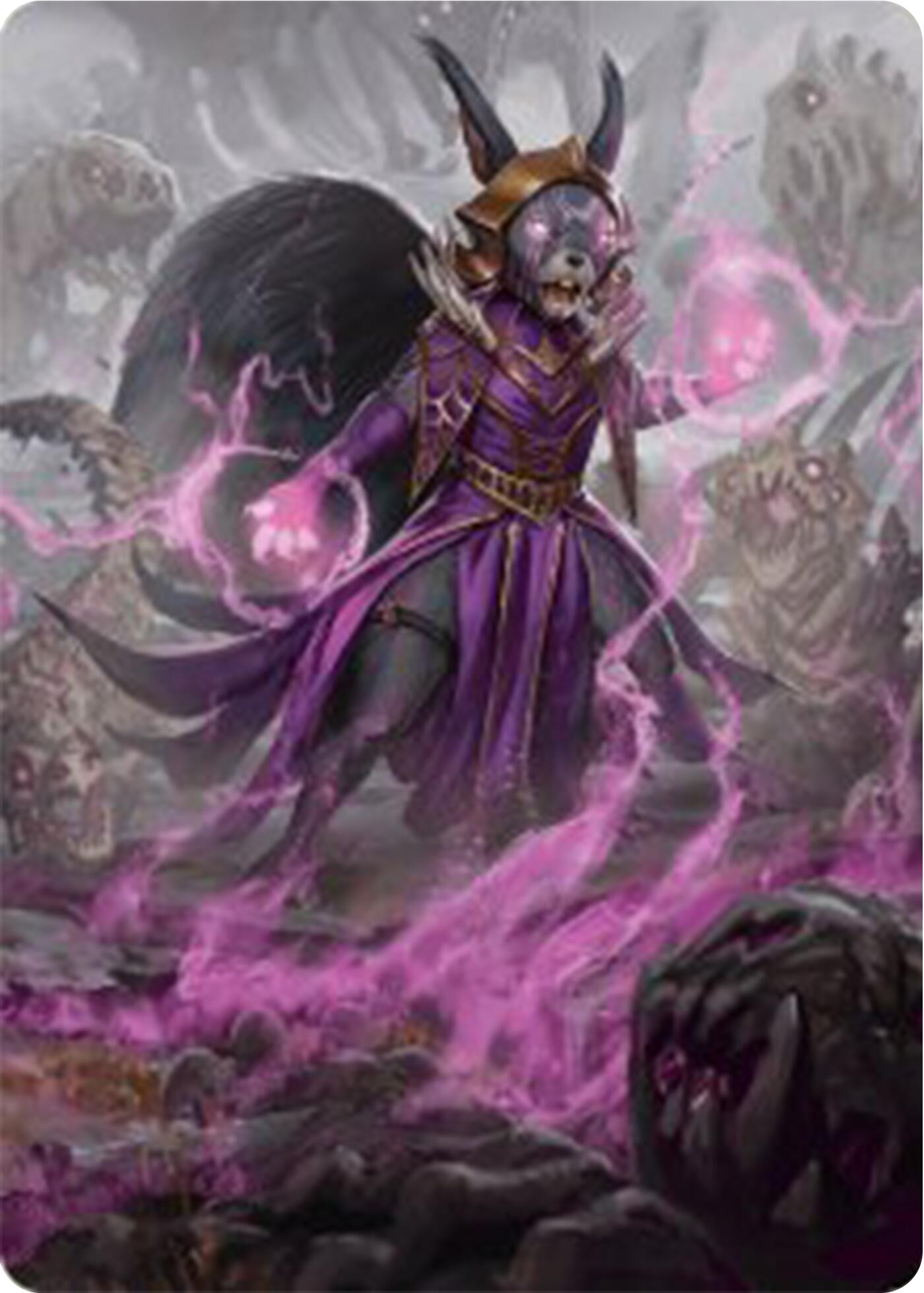 Liliana of the Dark Realms Art Card [Bloomburrow Art Series] | Deep Dive Games St. Marys