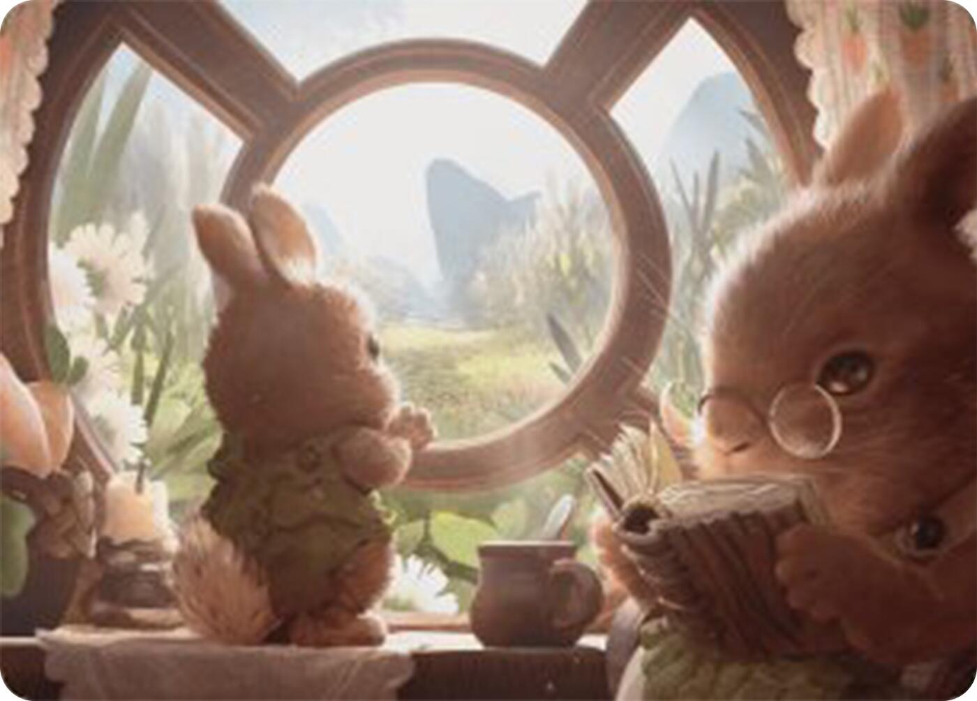 Farseek Art Card [Bloomburrow Art Series] | Deep Dive Games St. Marys