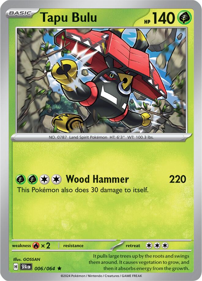 Tapu Bulu (006/064) [Scarlet & Violet: Shrouded Fable] | Deep Dive Games St. Marys