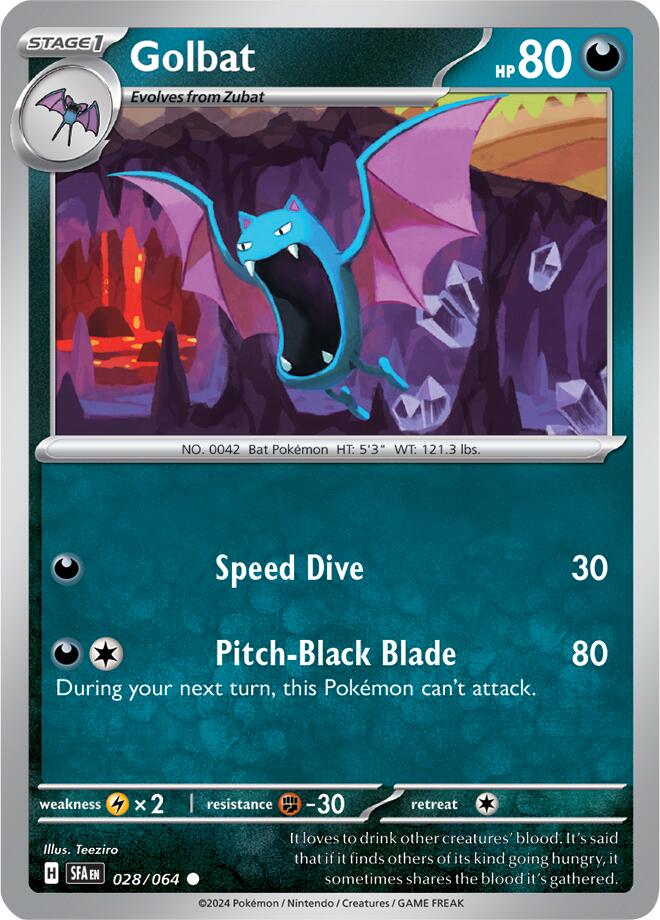 Golbat (028/064) [Scarlet & Violet: Shrouded Fable] | Deep Dive Games St. Marys