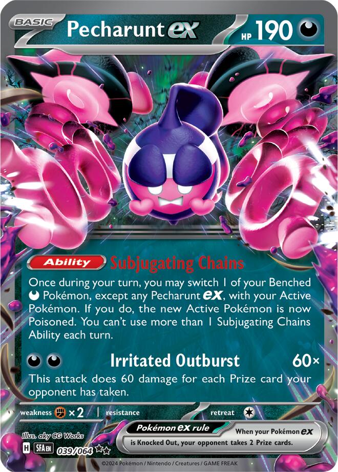 Pecharunt ex (039/064) [Scarlet & Violet: Shrouded Fable] | Deep Dive Games St. Marys