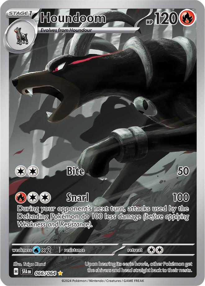 Houndoom (066/064) [Scarlet & Violet: Shrouded Fable] | Deep Dive Games St. Marys