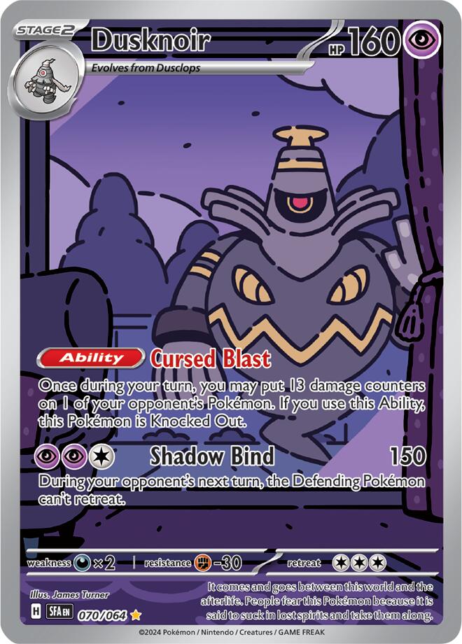 Dusknoir (070/064) [Scarlet & Violet: Shrouded Fable] | Deep Dive Games St. Marys