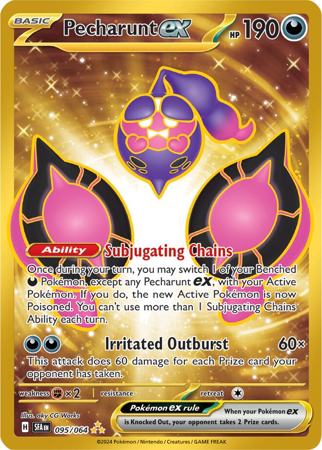 Pecharunt ex (095/064) [Scarlet & Violet: Shrouded Fable] | Deep Dive Games St. Marys