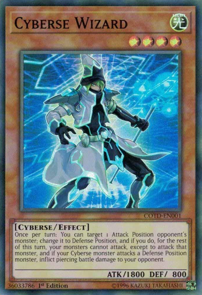 Cyberse Wizard [COTD-EN001] Super Rare | Deep Dive Games St. Marys