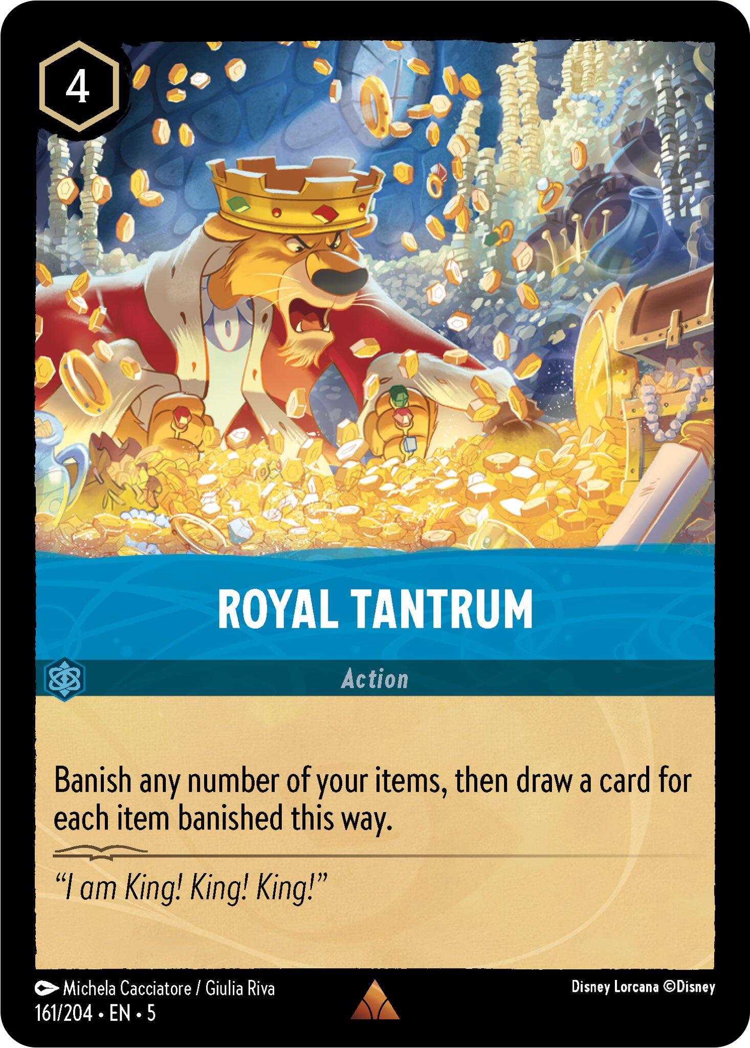 Royal Tantrum (161/204) [Shimmering Skies] | Deep Dive Games St. Marys