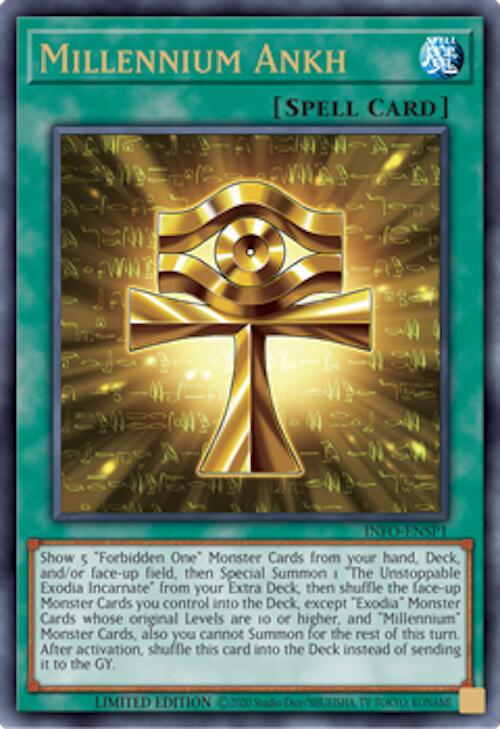 Millennium Ankh (INFO-ENSP1) [INFO-ENSP1] Secret Rare | Deep Dive Games St. Marys