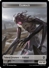 Eldrazi // Clue Double-Sided Token [Bloomburrow Commander Tokens] | Deep Dive Games St. Marys