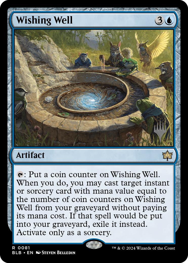 Wishing Well (Promo Pack) [Bloomburrow Promos] | Deep Dive Games St. Marys