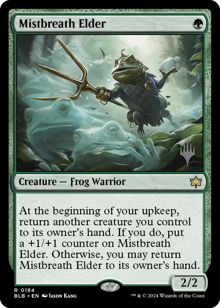 Mistbreath Elder (Promo Pack) [Bloomburrow Promos] | Deep Dive Games St. Marys