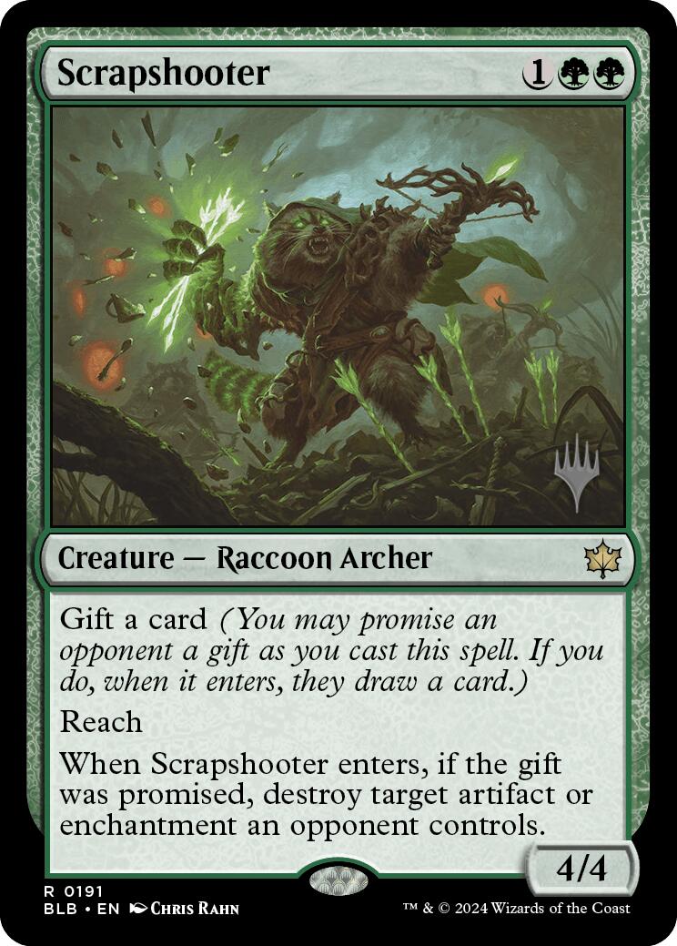 Scrapshooter (Promo Pack) [Bloomburrow Promos] | Deep Dive Games St. Marys