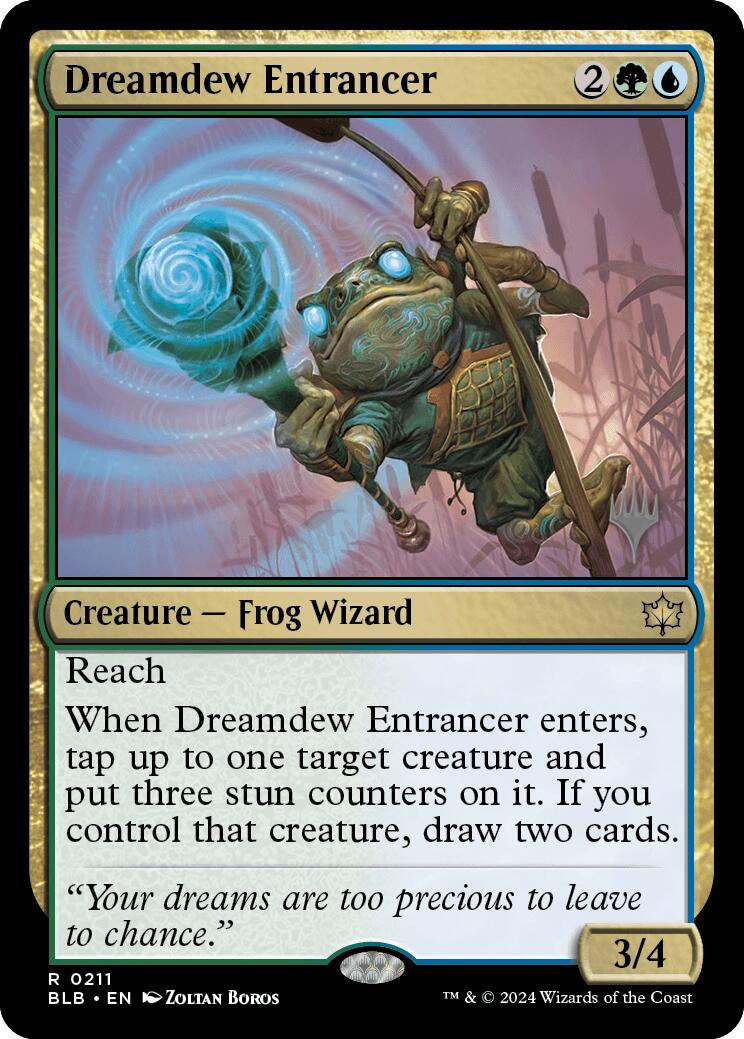 Dreamdew Entrancer (Promo Pack) [Bloomburrow Promos] | Deep Dive Games St. Marys