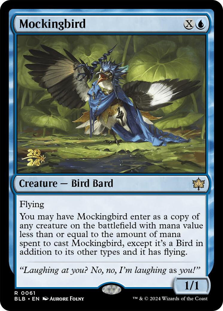 Mockingbird [Bloomburrow Prerelease Promos] | Deep Dive Games St. Marys