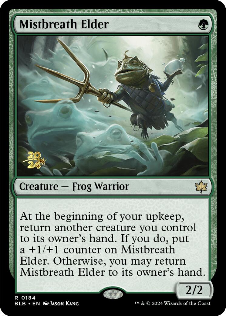 Mistbreath Elder [Bloomburrow Prerelease Promos] | Deep Dive Games St. Marys