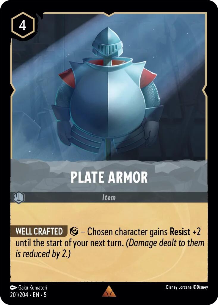 Plate Armor (201/204) [Shimmering Skies] | Deep Dive Games St. Marys