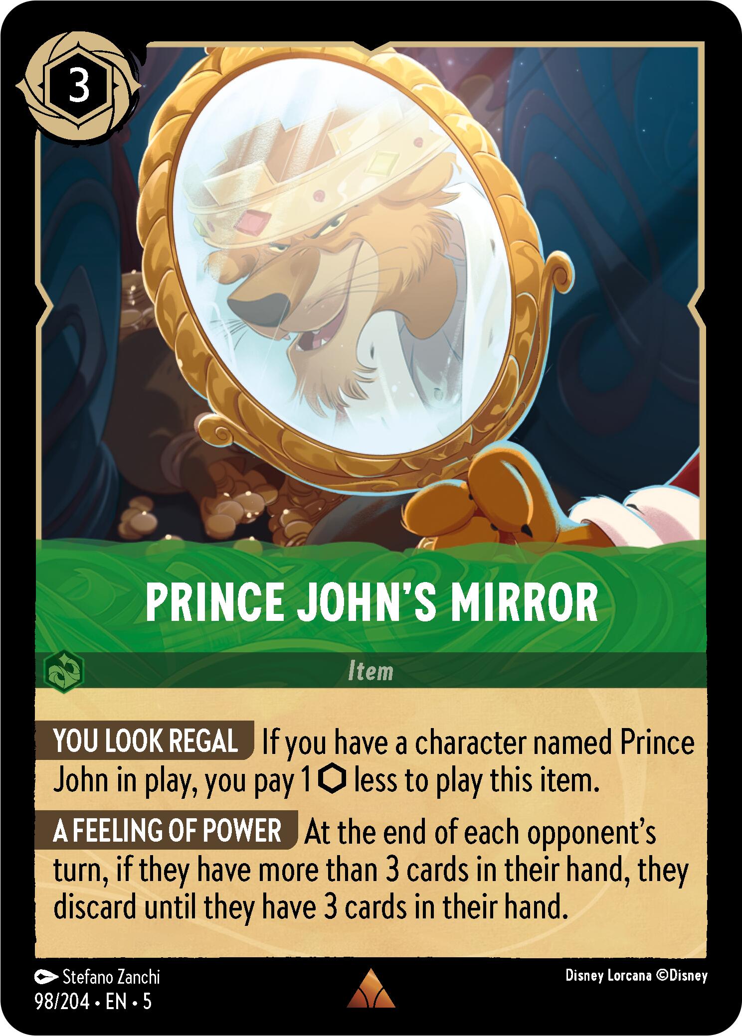 Prince John's Mirror (98/204) [Shimmering Skies] | Deep Dive Games St. Marys