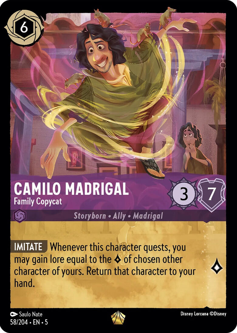 Camilo Madrigal - Family Copycat (58/204) [Shimmering Skies] | Deep Dive Games St. Marys