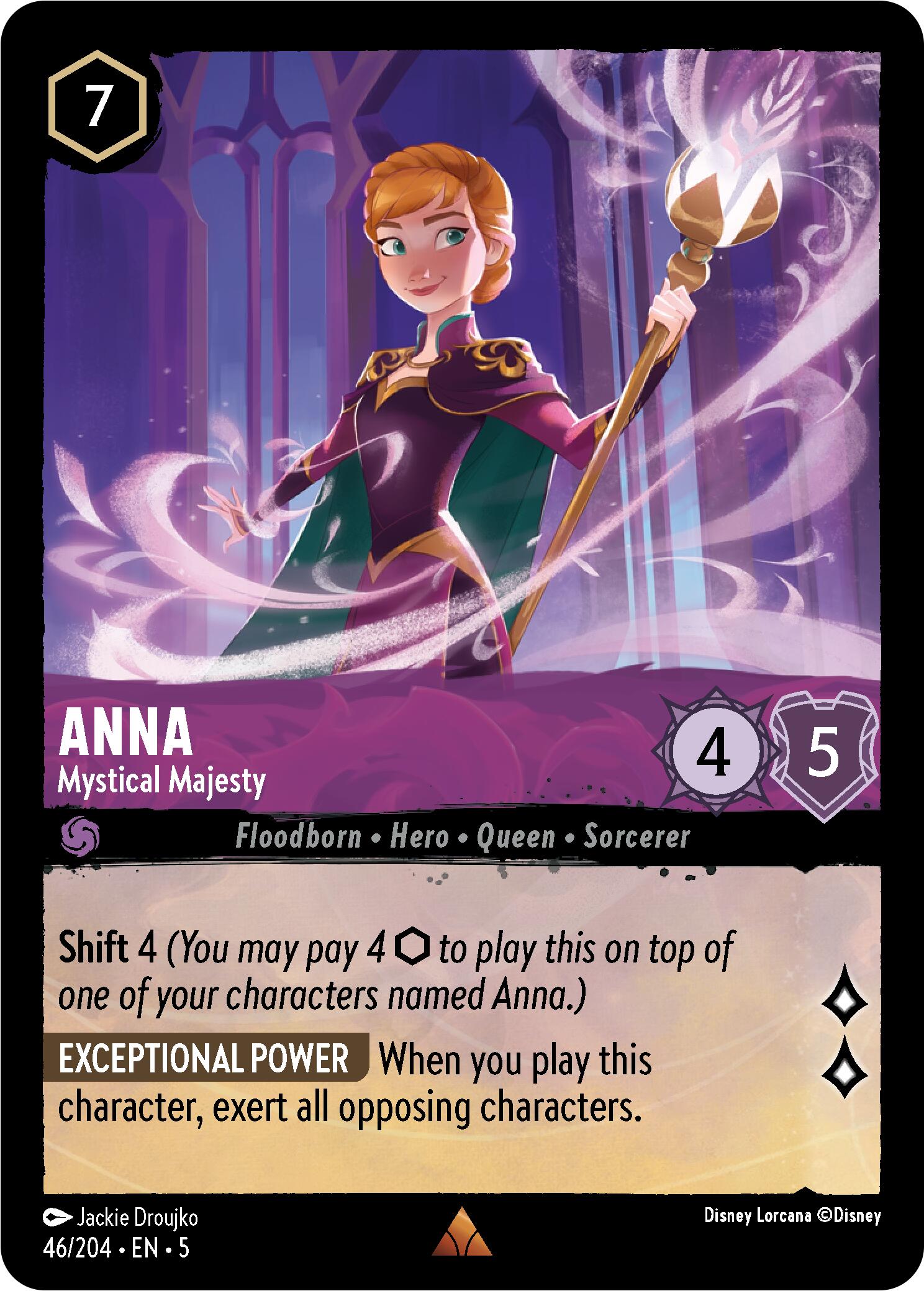 Anna - Mystical Majesty (46/204) [Shimmering Skies] | Deep Dive Games St. Marys