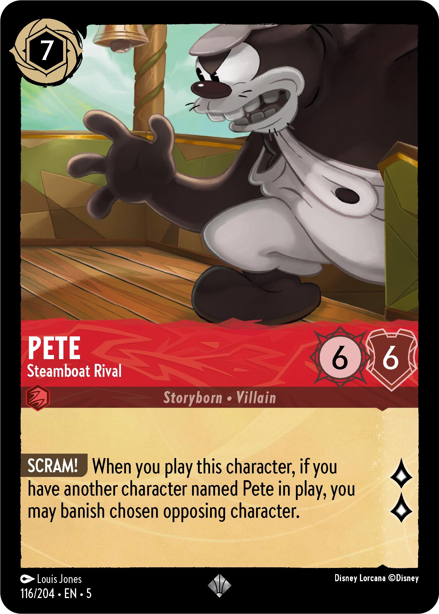 Pete - Steamboat Rival (116/204) [Shimmering Skies] | Deep Dive Games St. Marys