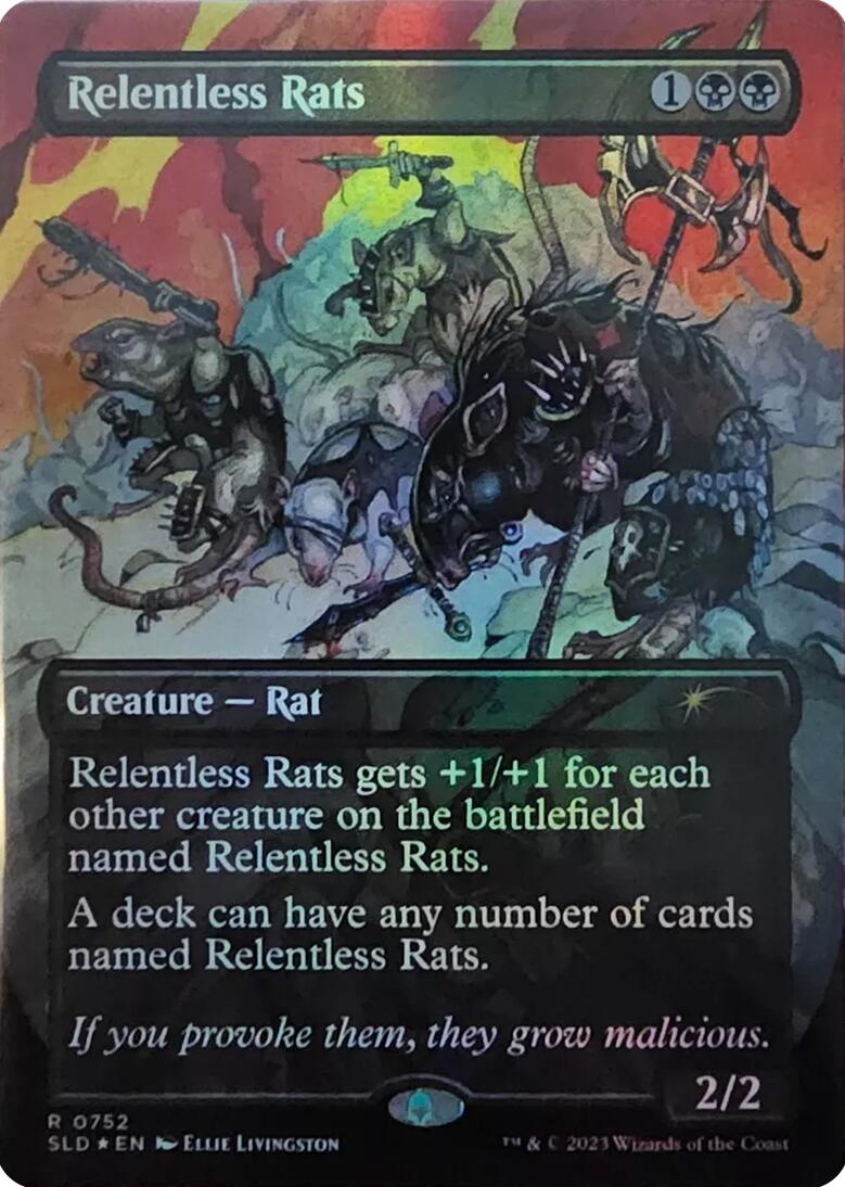 Relentless Rats (752) [Secret Lair Drop Series] | Deep Dive Games St. Marys