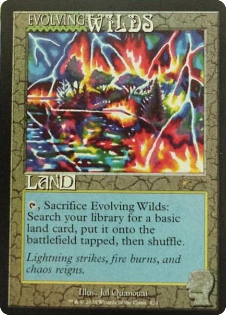 Evolving Wilds (Rainbow Foil) [Secret Lair Drop Series] | Deep Dive Games St. Marys