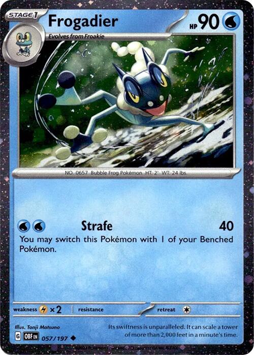 Frogadier (057/167) (Cosmos Hoil) [Miscellaneous Cards] | Deep Dive Games St. Marys