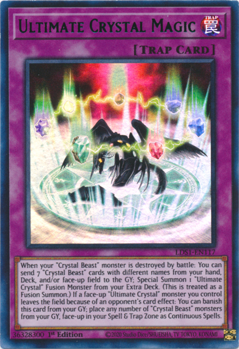 Ultimate Crystal Magic (Green) [LDS1-EN117] Ultra Rare | Deep Dive Games St. Marys