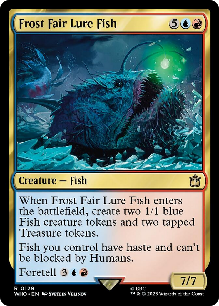 Frost Fair Lure Fish [Doctor Who] | Deep Dive Games St. Marys