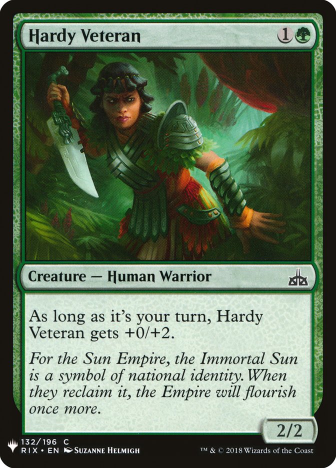 Hardy Veteran [Mystery Booster] | Deep Dive Games St. Marys