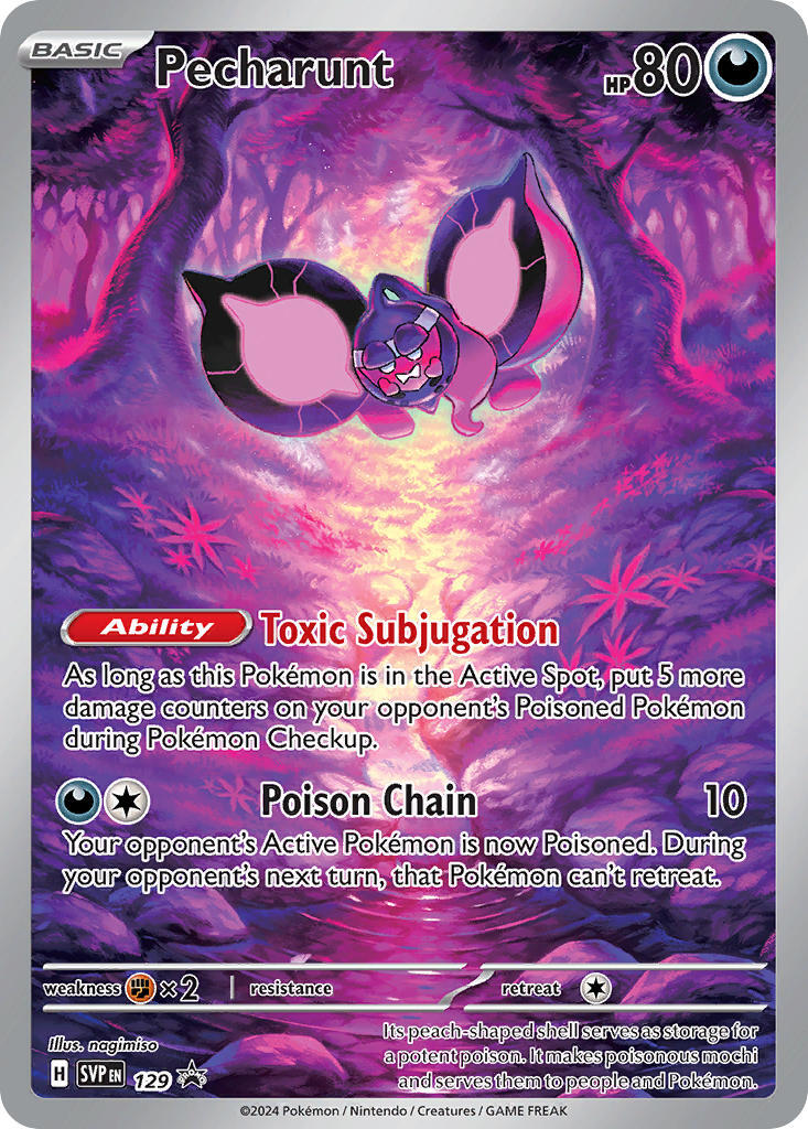 Pecharunt (129) [Scarlet & Violet: Black Star Promos] | Deep Dive Games St. Marys