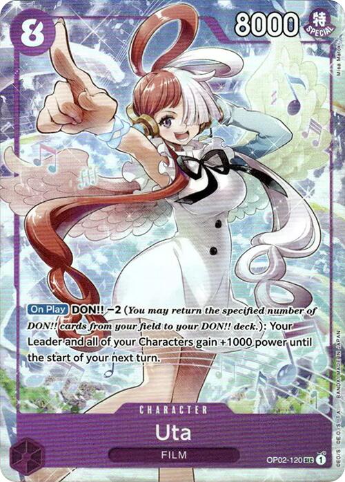 Uta (OP02-120) (Premium Card Collection -Uta-) [One Piece Promotion Cards] | Deep Dive Games St. Marys