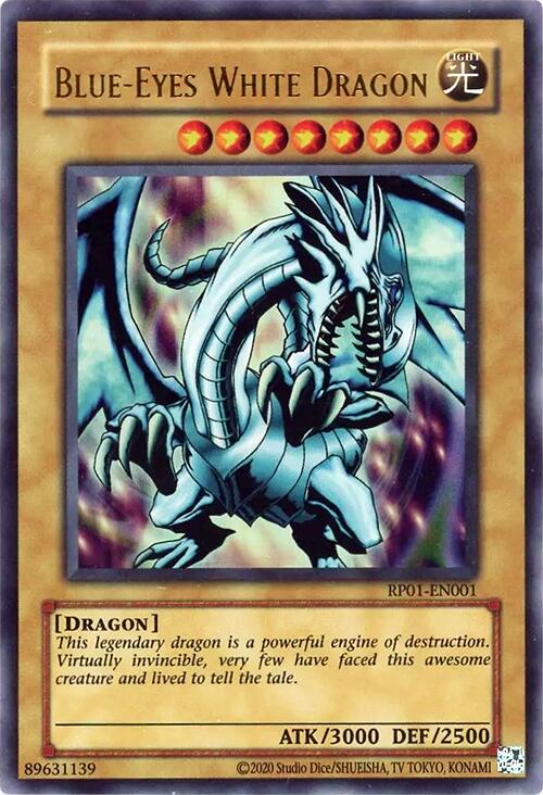 Blue-Eyes White Dragon [RP01-EN001] Ultra Rare | Deep Dive Games St. Marys
