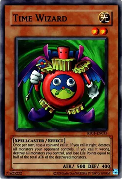 Time Wizard [RP01-EN035] Super Rare | Deep Dive Games St. Marys